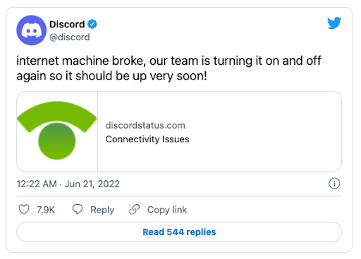 discordTweet