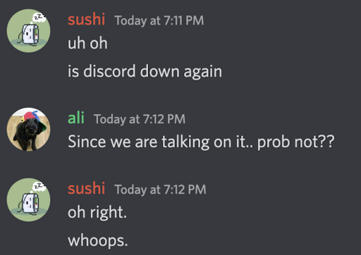 Discord being undecided : r/discordapp